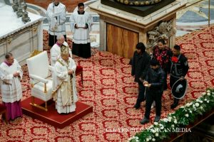  Homélie du pape Léon XIV lors de la messe en l’honneur de la Vierge de Guadalupe, le 12 décembre 2025 à la basilique Saint-Pierre © Vatican Media