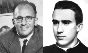 Deux des douze bienheureux : à gauche Enrique Ernesto Shaw, et à droite Ignacio Aláex Vaquero © causesanti.va