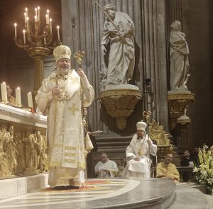 Le patriarche Shevchuk a ordonné Mgr Ihor Rantsya à Paris © Mgr Jean-Yves Riocreux