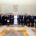 Discours du pape Léon XIV à la délégation de la « Paris Course on Revascularization », 5 décembre 2025 © Vatican Media