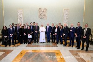 Discours du pape Léon XIV à la délégation de la « Paris Course on Revascularization », 5 décembre 2025 © Vatican Media