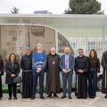 Caritas Jérusalem a reçu le véhicule en cadeau du Pape François et l'a ensuite transformé en dispensaire entièrement équipé © Caritas Jérusalem