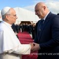 Cérémonie de départ à l’aéroport international de Beyrouth, 2 décembre 2025 © Vatican Media