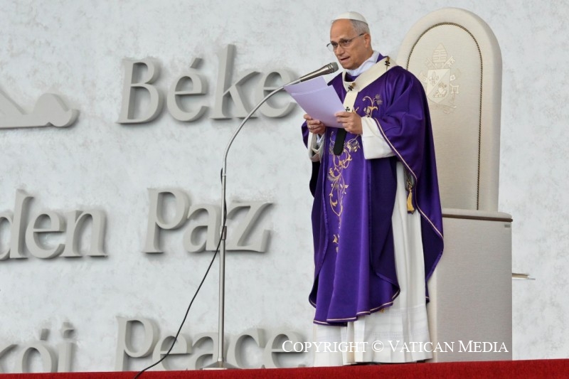 Homélie de la messe présidée par le pape Léon XIV à Beyrouth, le 2 décembre 2025 © Vatican Media