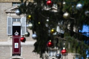Paroles du pape Léon XIV à l’Angélus du 1er janvier 2025 © Vatican Media