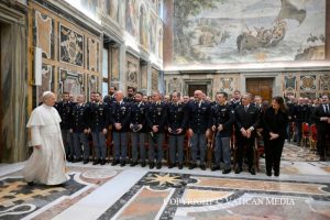 Discours du Saint-Père aux directeurs et au personnel de l’Inspection de la sécurité publique, 19 janvier 2026 © Vatican Media