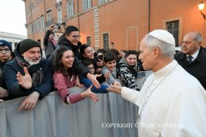  Rencontre du pape Léon XIV avec les jeunes du diocèse de Rome, 10janvier 2026 © Vatican Media