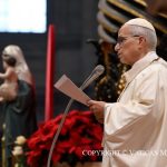  Homélie du Saint-Père lors des premières vêpres de la solennité de Marie, Mère de Dieu, à la clôture du Jubilé, 31 décembre 2025 © Vatican Media