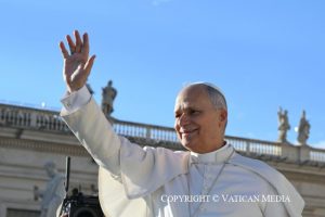 Catéchèse du pape Léon XIV lors de l’Audience générale du 31 décembre 2025 © Vatican Media