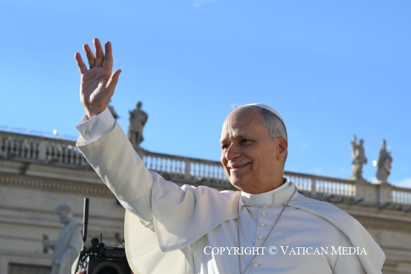 Catéchèse du pape Léon XIV lors de l’Audience générale du 31 décembre 2025 © Vatican Media