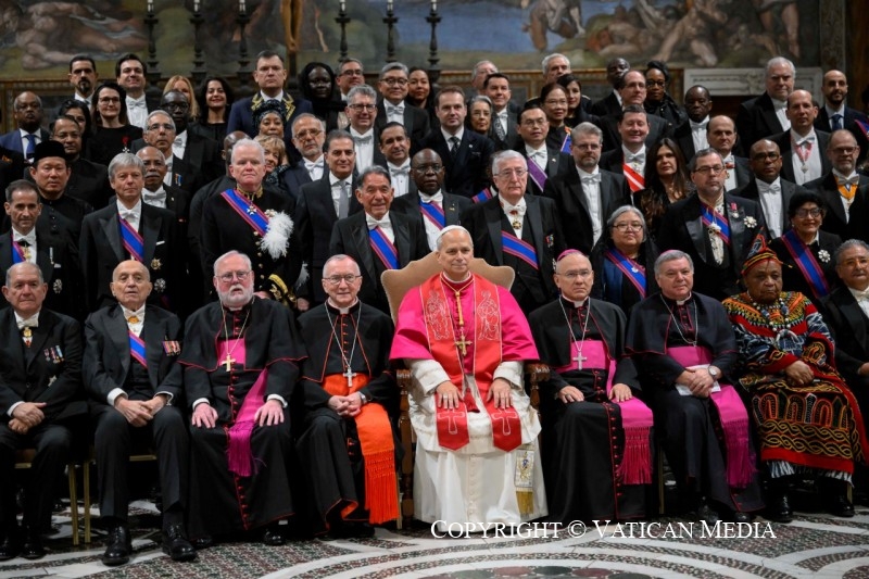 Vœux du pape Léon XIV au Corps diplomatique, 9 janvier 2026 © Vatican Media