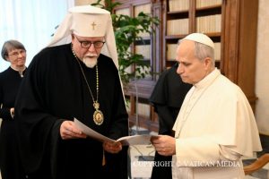 Discours du Saint-Père à une délégation œcuménique finlandaise à l’occasion de la fête de saint Henri, 19 janvier 2026 © Vatican Media