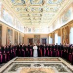 Discours du pape Léon XIV aux évêques du Pérou en visite « ad Limina Apostolorum » © Vatican Media