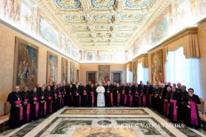Discours du pape Léon XIV aux évêques du Pérou en visite « ad Limina Apostolorum » © Vatican Media