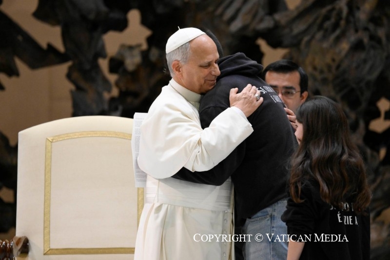  Rencontre du pape Léon XIV avec les jeunes du diocèse de Rome, 10janvier 2026 © Vatican Media