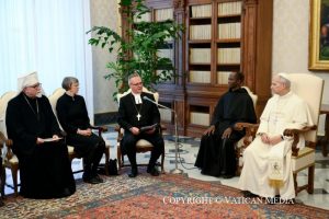 Discours du Saint-Père à une délégation œcuménique finlandaise à l’occasion de la fête de saint Henri, 19 janvier 2026 © Vatican Media
