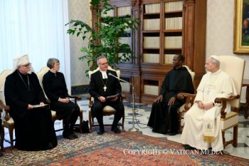 Discours du Saint-Père à une délégation œcuménique finlandaise à l’occasion de la fête de saint Henri, 19 janvier 2026 © Vatican Media