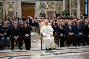 Discours du Saint-Père aux directeurs et au personnel de l’Inspection de la sécurité publique, 19 janvier 2026 © Vatican Media