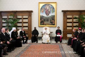 Discours du Saint-Père à une délégation œcuménique finlandaise à l’occasion de la fête de saint Henri, 19 janvier 2026 © Vatican Media