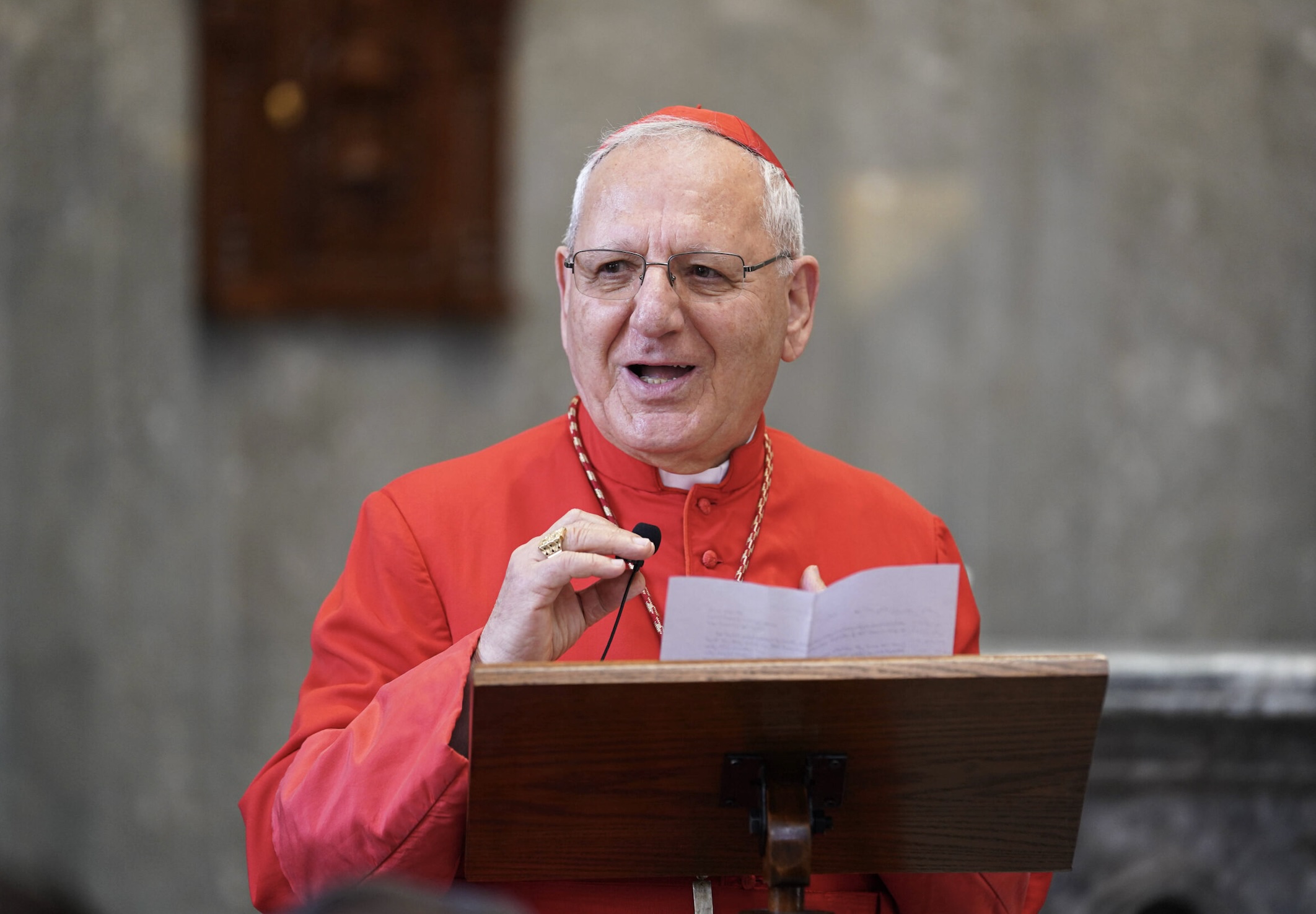 Cardinal Louis Raphaël Sako, patriarche des chaldéens à Bagdad © Patriarcat des chaldéens