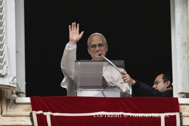 Paroles du pape Léon XIV lors de l’Angélus du 4 janvier 2026 © Vatican Media