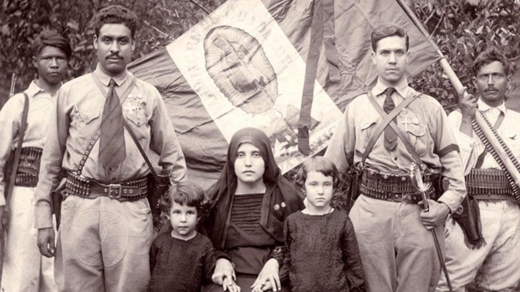 La résistance Cristera : 200 000 martyrs laïcs, prêtres, enfants, jeunes et personnes âgées © Domaine public