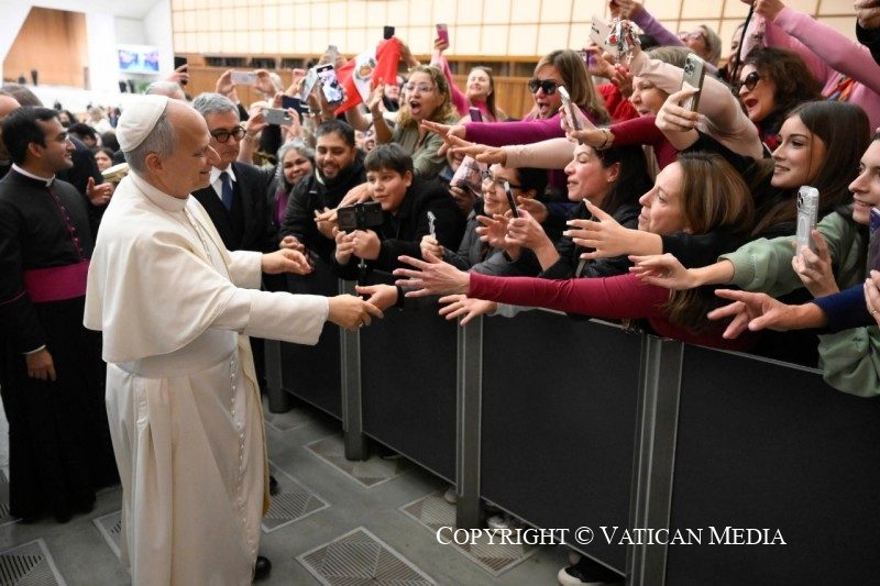 Audience générale du 14 janvier 2026, salle Paul VI au Vatican © Vatican Media