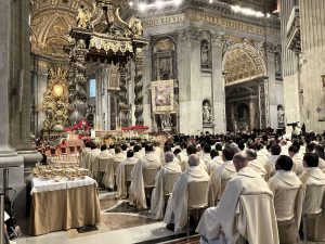 Peu avant la célébration de clôture,6 janvier 2026 © Anne van Merris