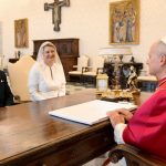 Le Pape Léon XIV avec la famille royale du Luxembourg © Vatican Media)