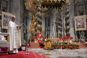  Homélie du Saint-Père lors des premières vêpres de la solennité de Marie, Mère de Dieu, à la clôture du Jubilé, 31 décembre 2025 © Vatican Media