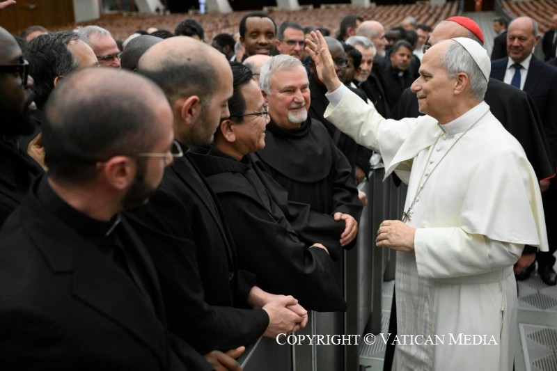 Discours du pape León XIV lors de la rencontre avec le clergé du diocèse de Rome, 19 février 2026 © Vatican Media