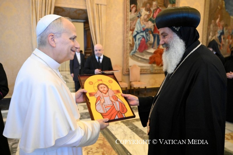 Discours du pape Léon XIV à des prêtres et moines des Églises orthodoxes orientales, 5 février 2026 © Vatican Media