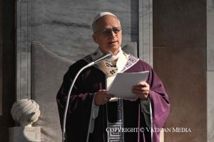 Homélie du pape Léon XIV lors de la messe des cendres, 18 février 2026 © Vatican Media
