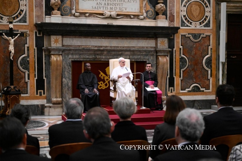 Discours du pape aux participants à l'Assemblée plénière du Dicastère pour les Laïcs, la Famille et la Vie © Vatican Media
