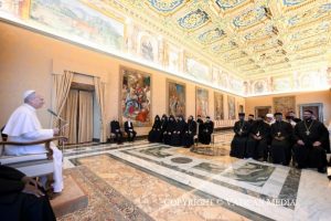 Discours du pape Léon XIV à des prêtres et moines des Églises orthodoxes orientales, 5 février 2026 © Vatican Media 