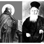 À gauche, le bienheureux Gabriel-Maria Nicolas (1460-1532) et à droite le P. Béchara Abou-Mourad (1853-1930) © causesanti.va