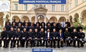 Une trentaine de séminaristes, diacres et prêtres en formation cette année © Séminaire pontifical français