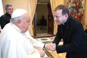 Avec le pape François, janvier 2025 © Vatican Media