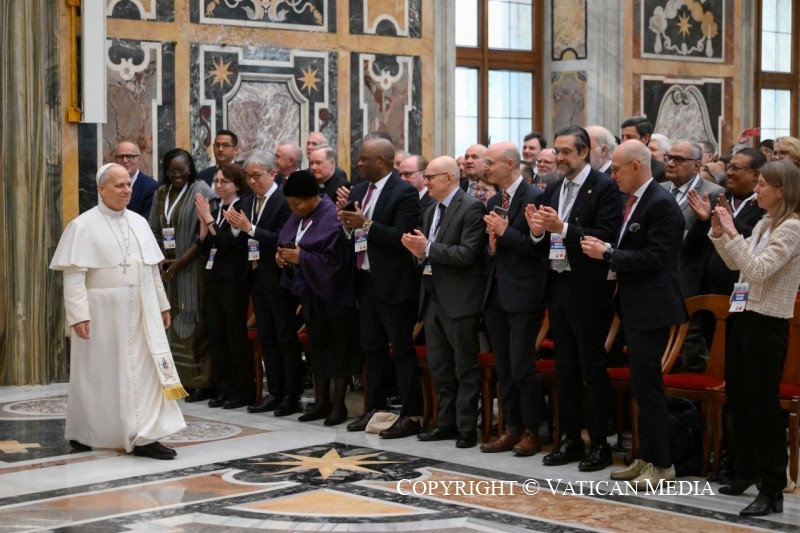 Discours du pape León XIV aux participants à l’Assemblée plénière de l’Académie pontificale pour la Vie, 16 février 2026 © Vatican Media