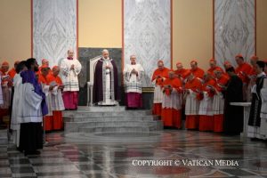 Homélie du pape Léon XIV lors de la messe des cendres, 18 février 2026 © Vatican Media
