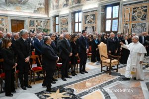 Discours du pape Léon XIV aux Préfets de la République italienne, 16 février 2026 © Vatican Media