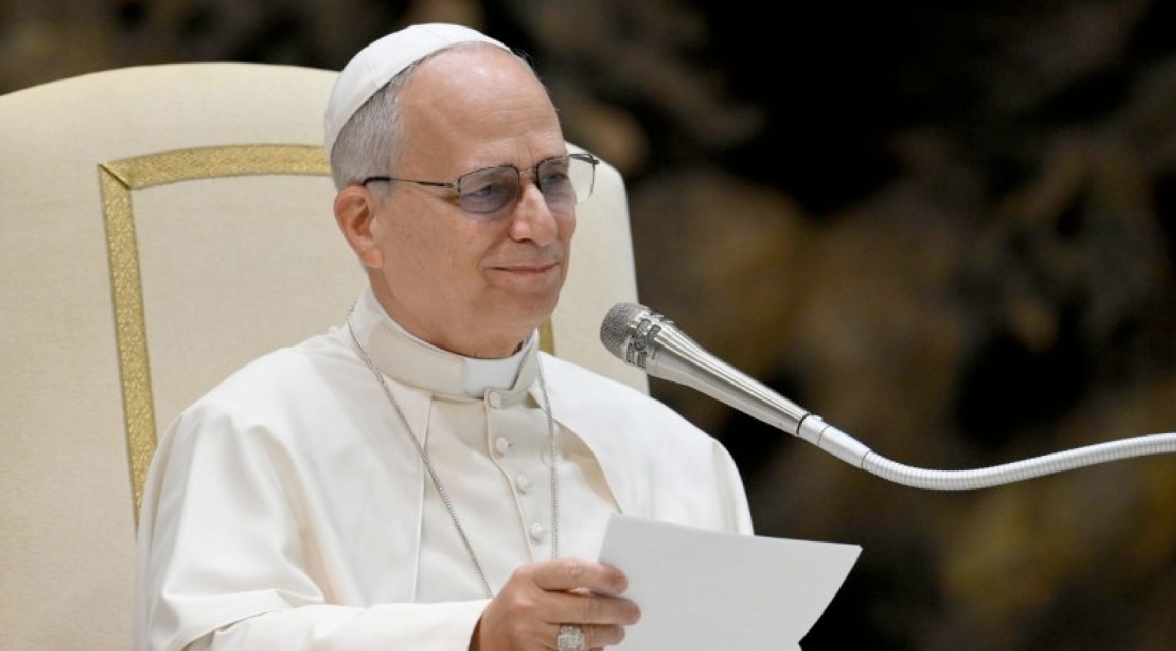 Le pape, né à Chicago mais profondément marqué par sa longue vie au Pérou, se prépare à entreprendre deux grands voyages pastoraux © Vatican Media