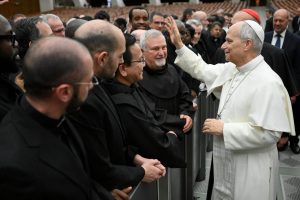 Réunion avec le clergé de Rome Le Jeudi 19 Février Dans La Salle Paul VI Du Vatican © Vatican Media