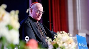 La commissaire Jessica Tisch a annoncé la nomination du cardinal Timothy Dolan comme aumônier adjoint du NYPD © Diane Bondareff/AP