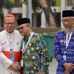 Le cardinal Suharyo, archevêque de Jakarta, en septembre 2024 durant le voyage du pape François en Indonésie. © Ad Extra