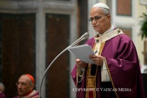 Homélie du Saint-Père Léon XIV à la paroisse du Sacré-Cœur de Jésus à Rome 22 février 2026 © Vatican Media 