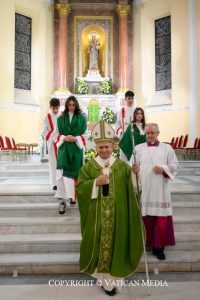 Homélie du pape León XIV à Ostie, le dimanche 15 février 2026 © Vatican Media
