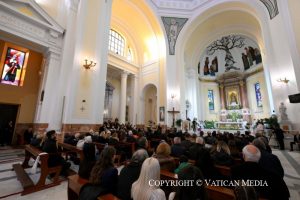 Homélie du pape León XIV à Ostie, le dimanche 15 février 2026 © Vatican Media 