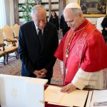 Le pape Léon XIV et le président du Portugal, M. Marcelo Rebelo de Sousa © Vatican Media