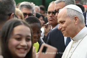 Visite pastorale à Santa Maria della Presentazione, 8 mars 2026 © VATICAN MEDIA 